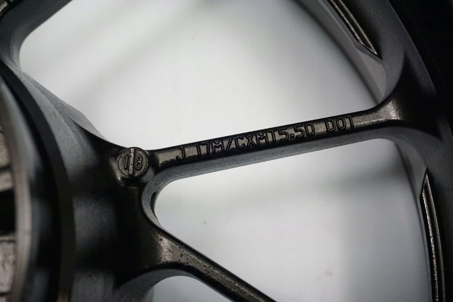 YAMAHA MT-07 18-20 Felge hinten Wheel Hinterrad 6