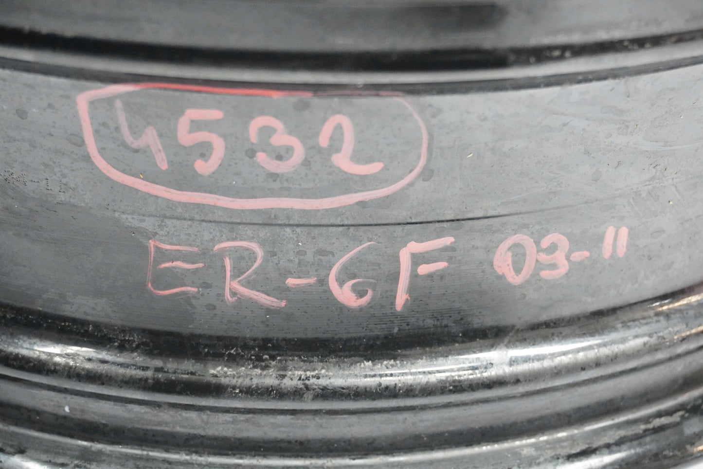 KAWASAKI ER-6F 650 09-11 Felge hinten Wheel Hinterrad 6