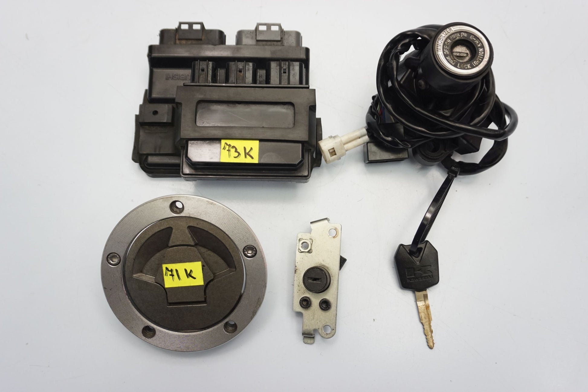 KAWASAKI ZX-10R 08-10 Schlosssatz Zündschloss Lock Set 10