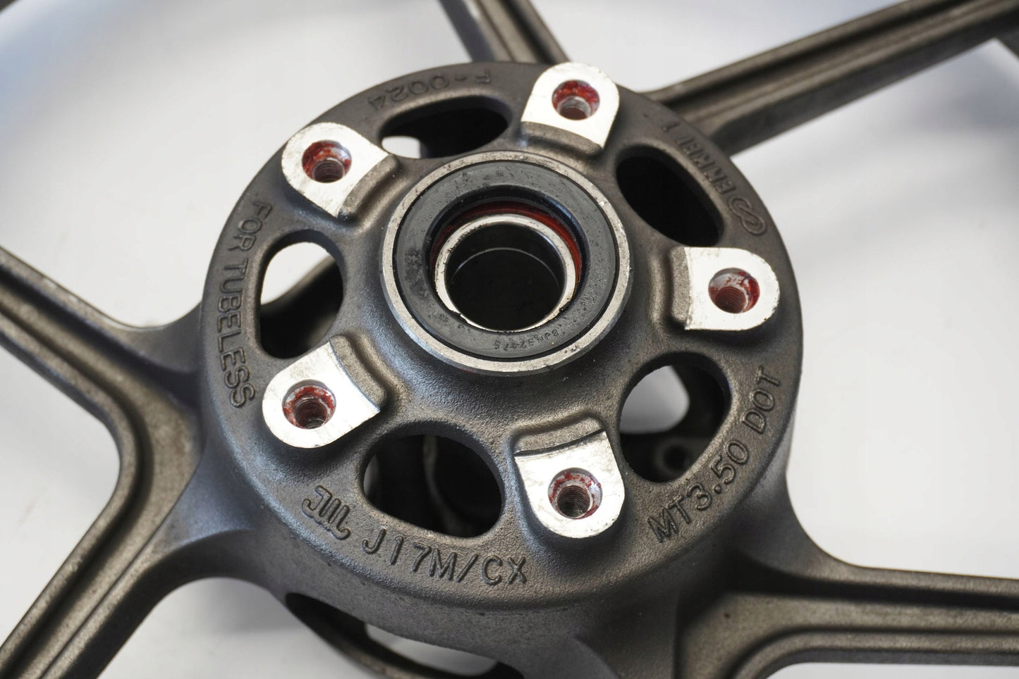 KAWASAKI ZX-6R 636 05-06 Felge vorne Wheel Vorderrad 9