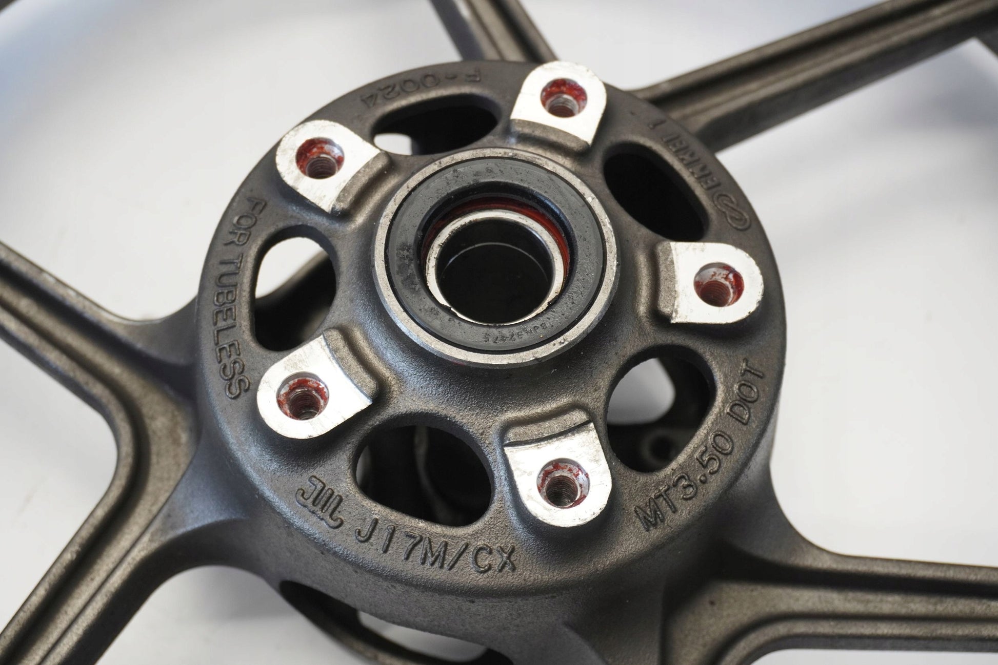 KAWASAKI ZX-6R 636 05-06 Felge vorne Wheel Vorderrad 9