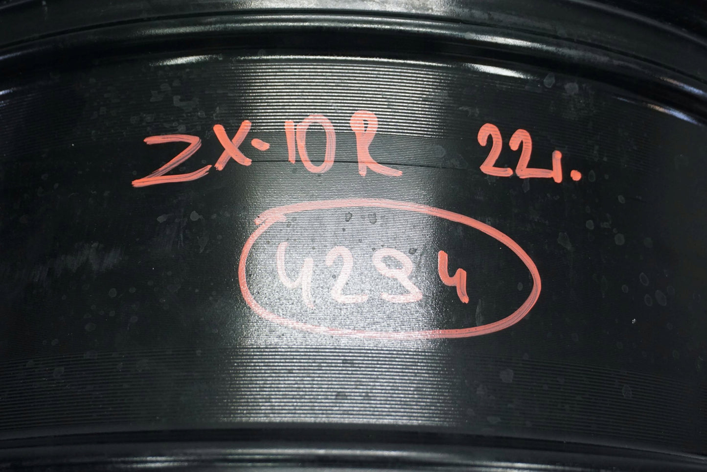 KAWASAKI ZX-10R 1000 NINJA 21-22 Felge hinten Wheel Hinterrad 3