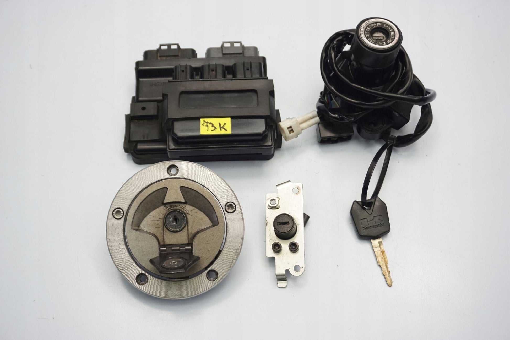 KAWASAKI ZX-10R 08-10 Schlosssatz Zündschloss Lock Set 5