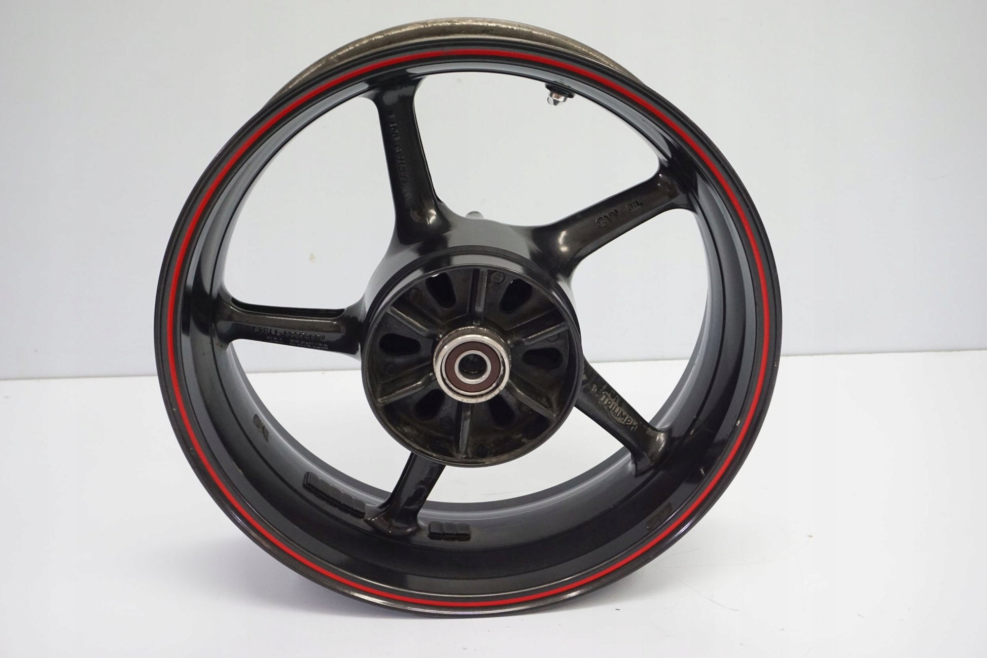 TRIUMPH DAYTONA 675 06-12 Felge hinten Wheel Hinterrad 9