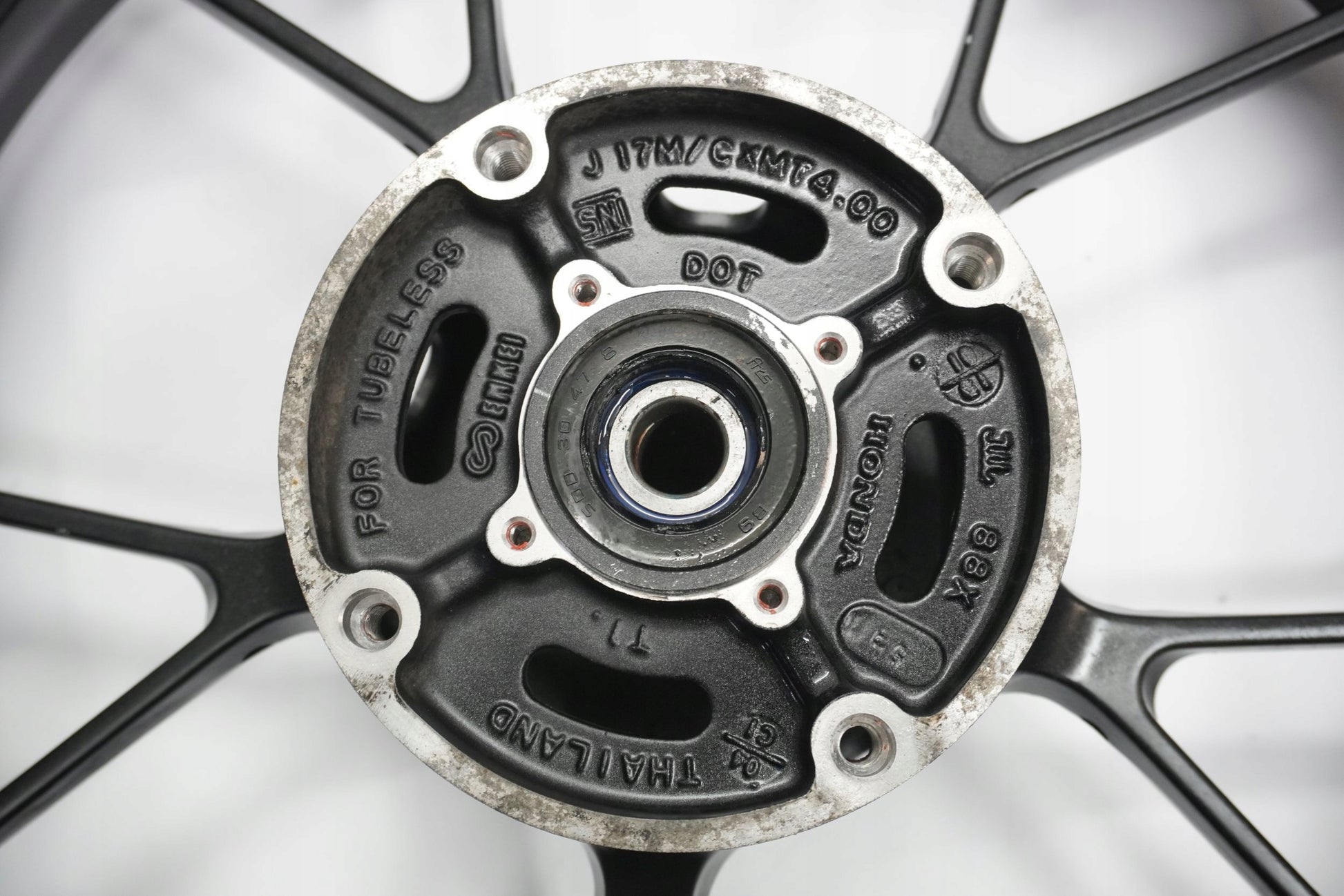 HONDA CB 125 R JC79 18-20 Felge hinten Wheel Hinterrad 7