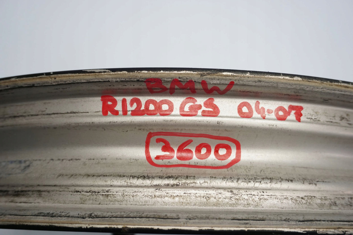 BMW R 1200 GS K25 04-07 Felge vorne Wheel Vorderrad 6