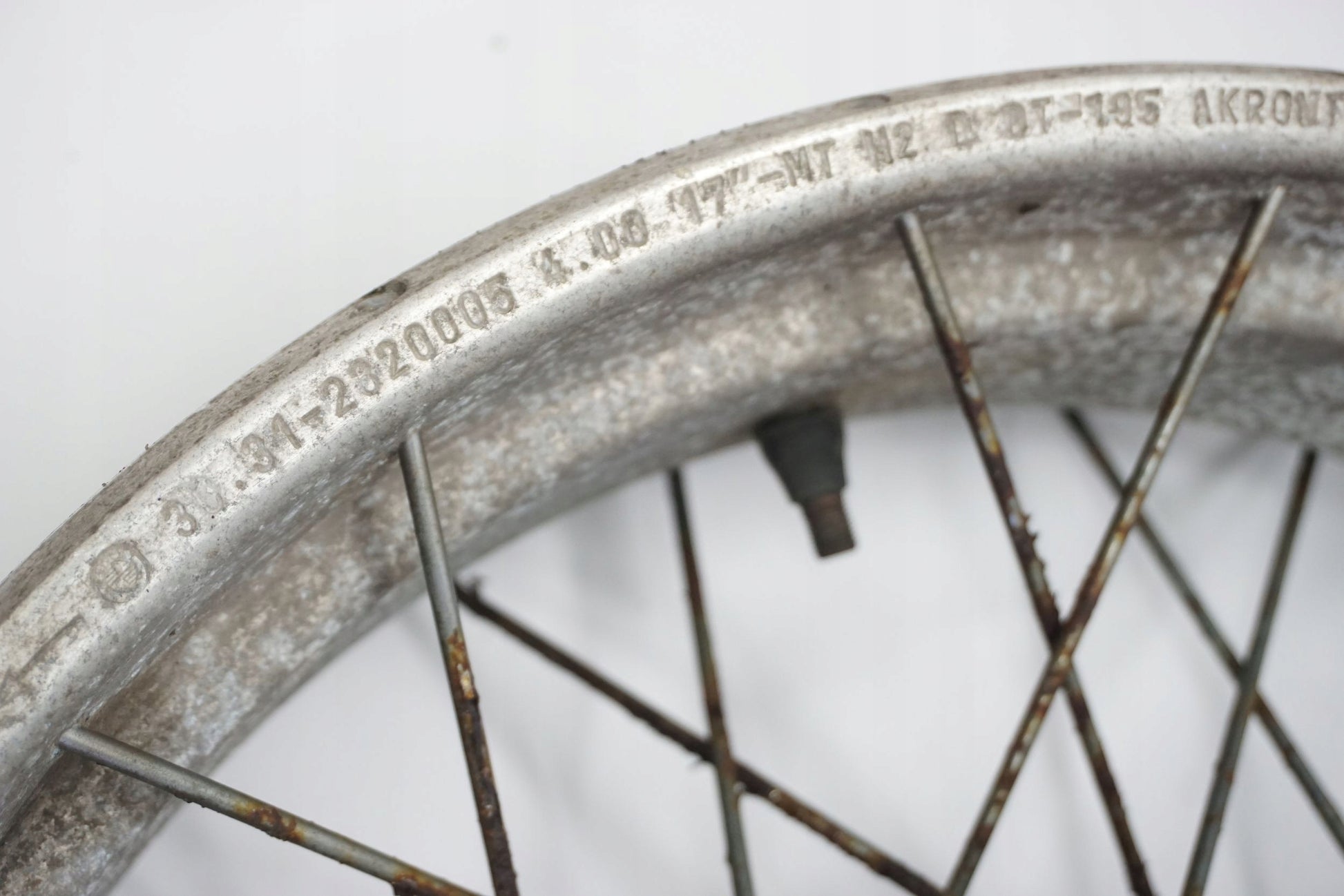 BMW R 1100 GS 94-99 Felge hinten Wheel Hinterrad 17 9