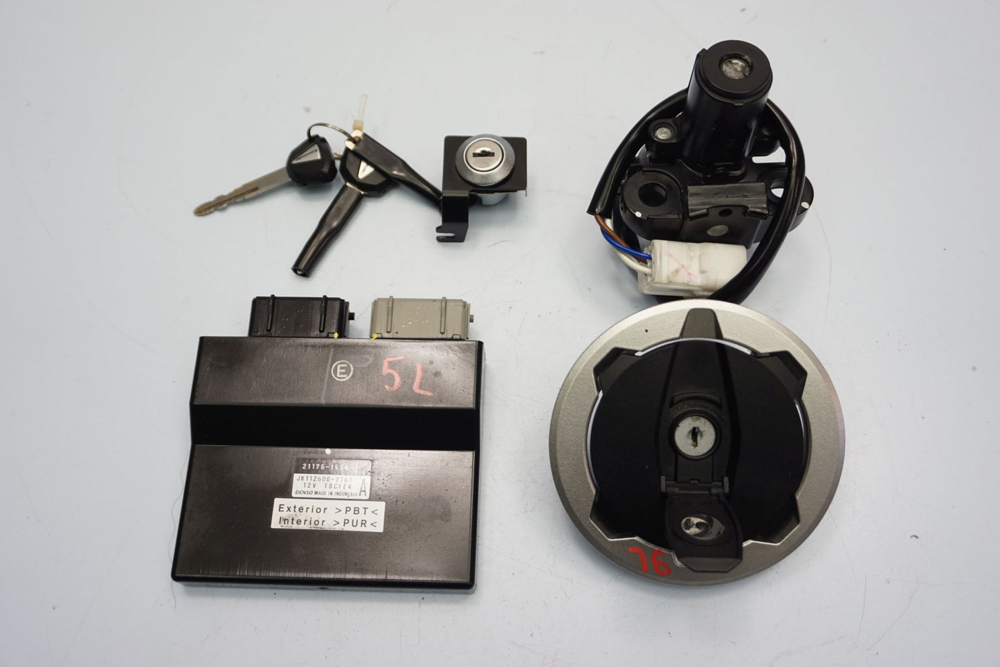 KAWASAKI Z 650 20-22 Schlosssatz Zündschloss Lock Set 2 12