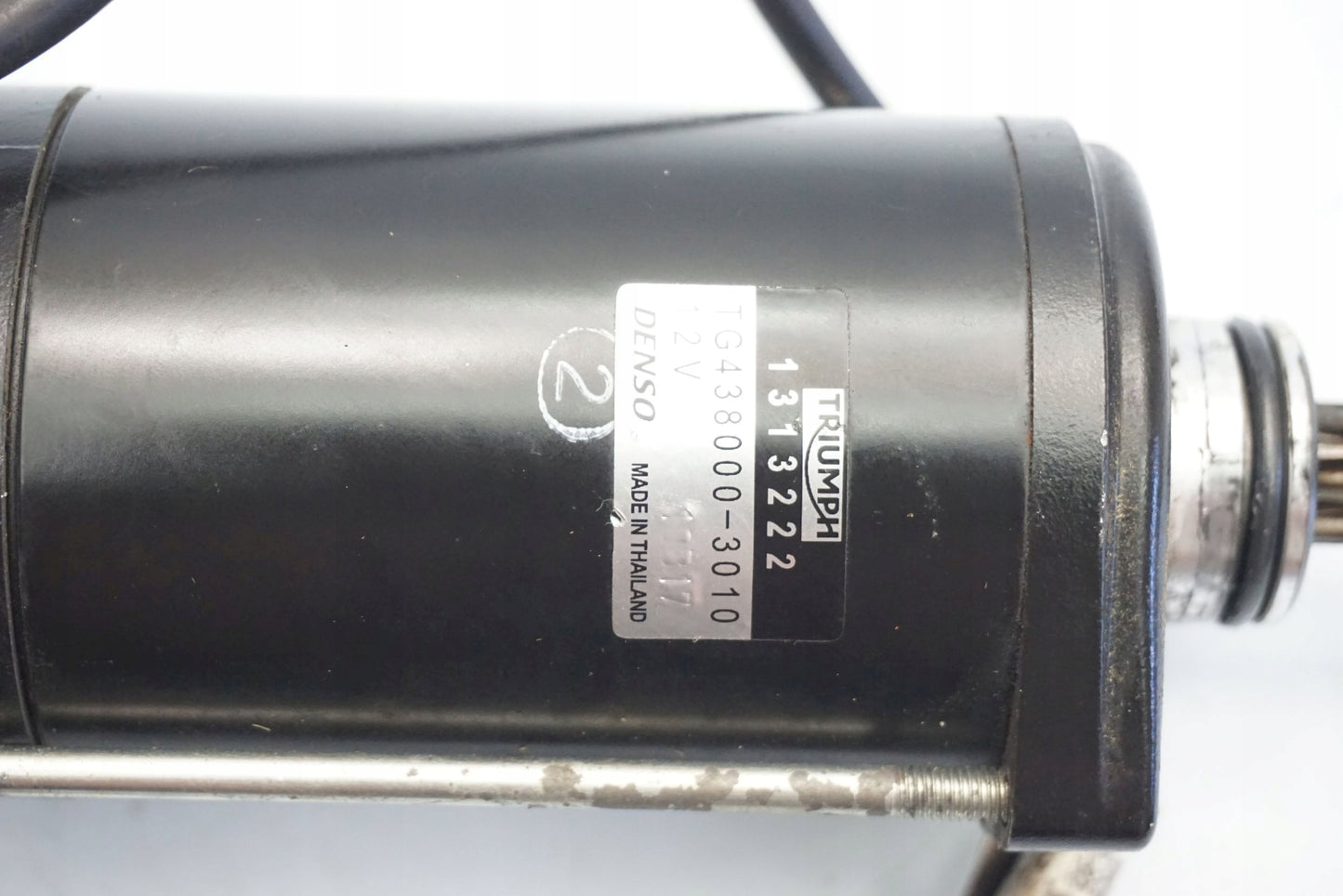 TRIUMPH BONNEVILLE STREET TWIN 900 Anlasser Starter Motor 7