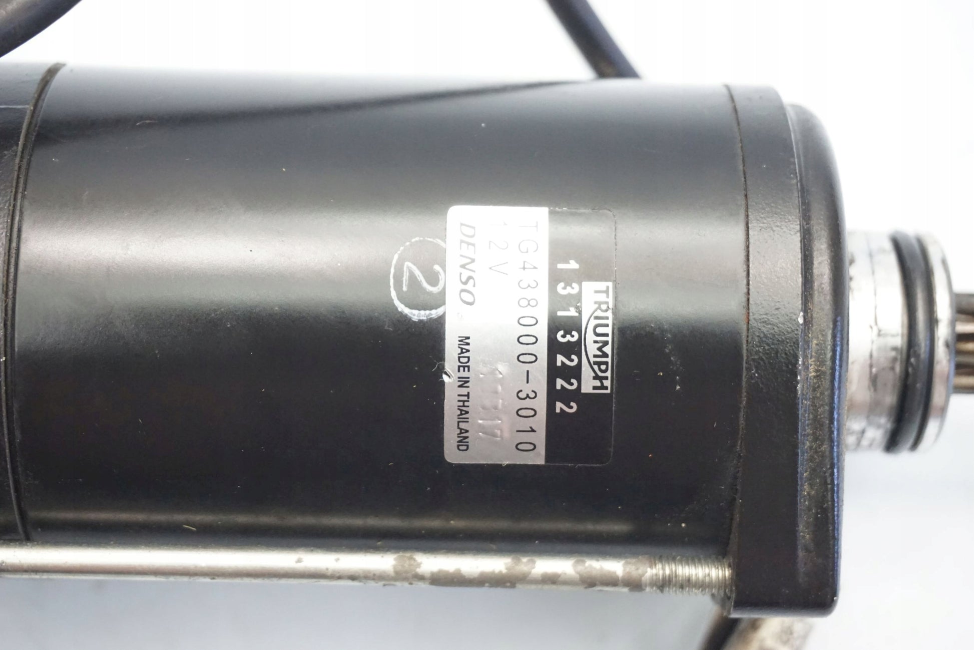 TRIUMPH BONNEVILLE STREET TWIN 900 Anlasser Starter Motor 7