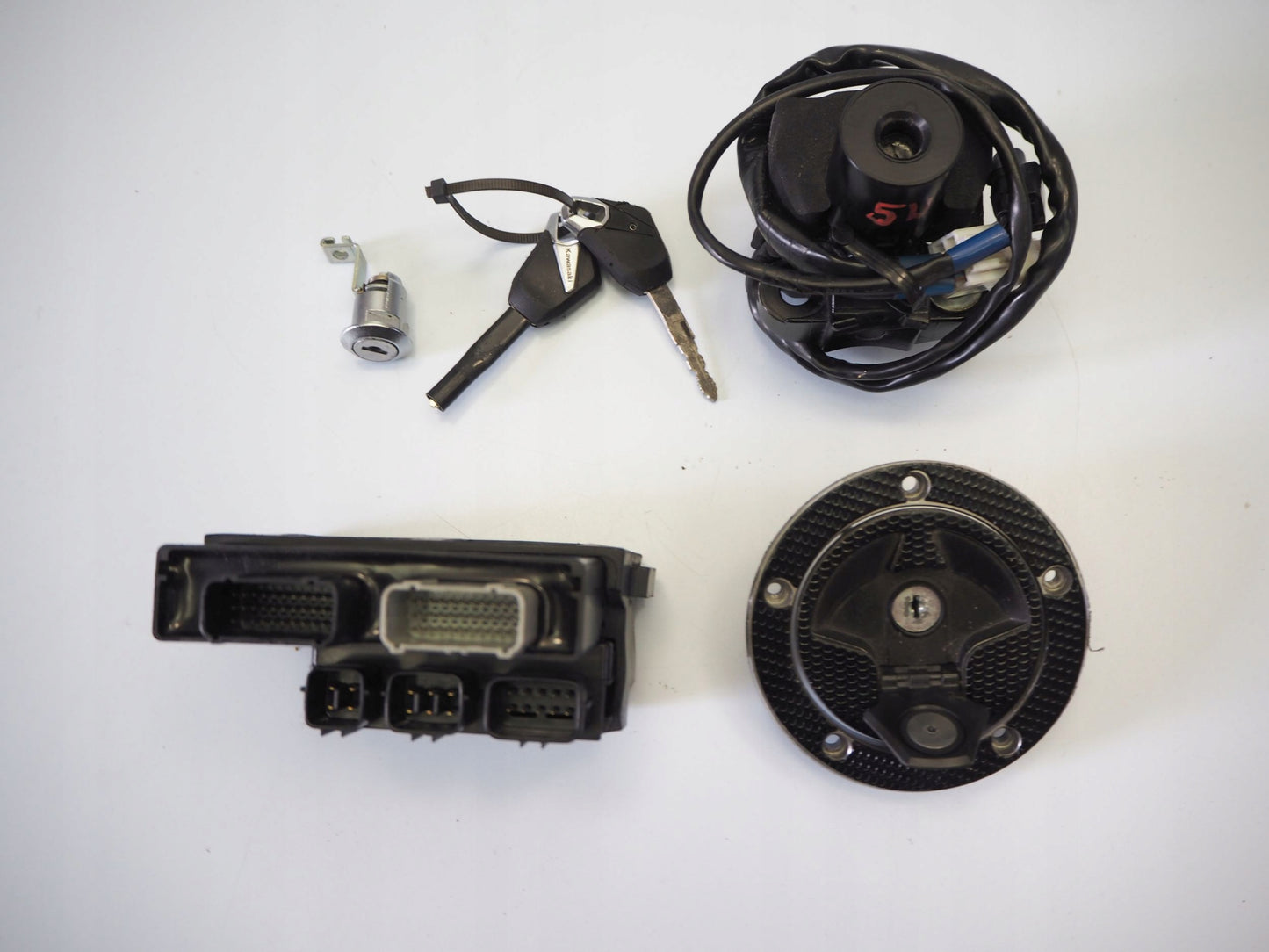 KAWASAKI Z1000 14-19 Schlosssatz Zündschloss Lock Set 12