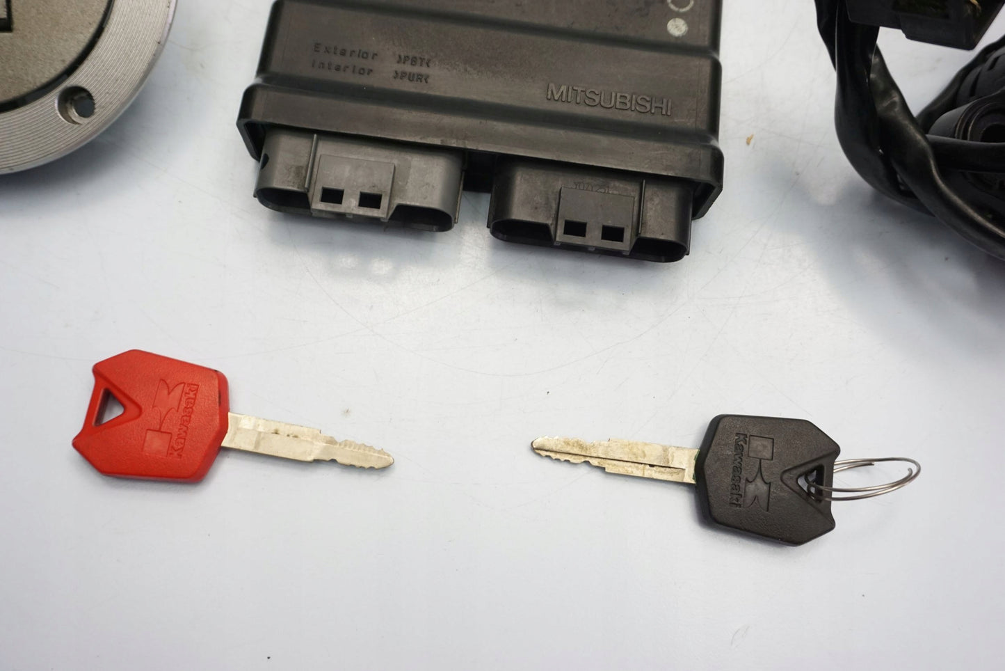 KAWASAKI ZX-10R 08-10 Schlosssatz Zündschloss Lock Set 9