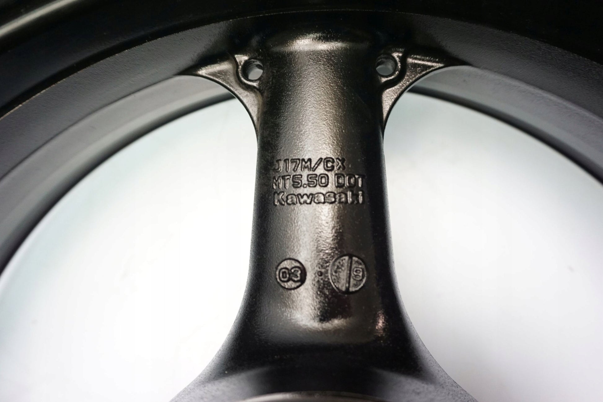 KAWASAKI ZX-6R 636 03-04 Felge hinten Wheel Hinterrad 9