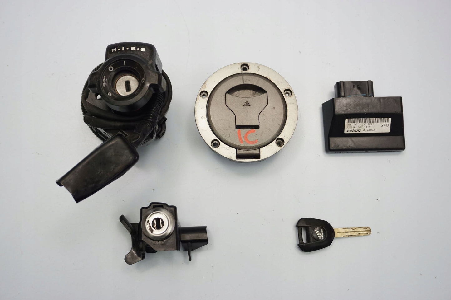 HONDA CB 500 X 2016 Schlosssatz Zündschloss Lock Set