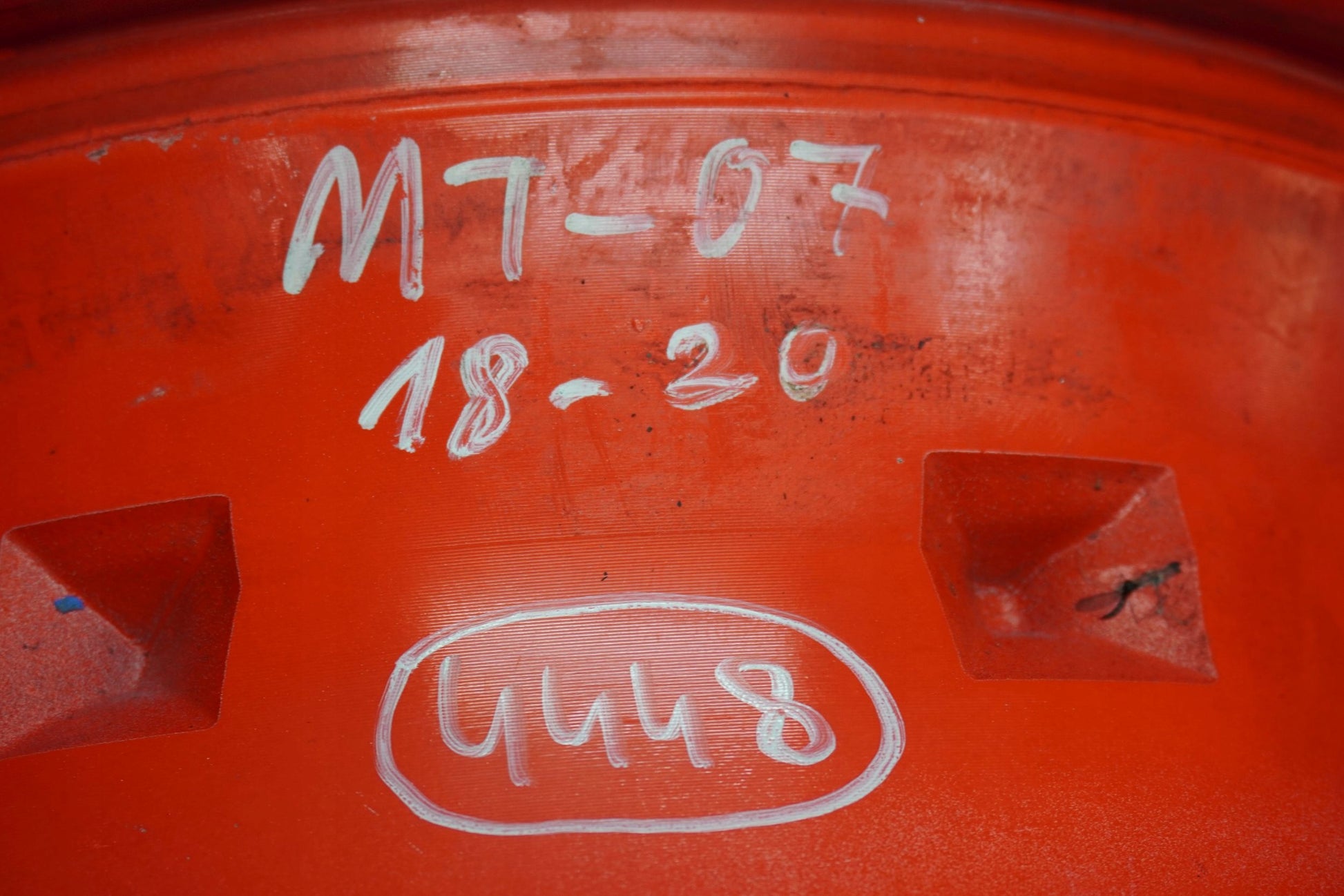 YAMAHA MT-07 18-20 Felge hinten Wheel Hinterrad 5