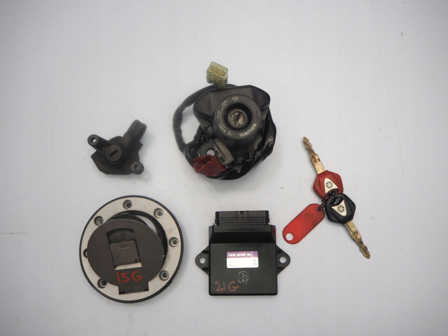 YAMAHA XJR 1300 99-06 Schlosssatz Zündschloss Lock Set