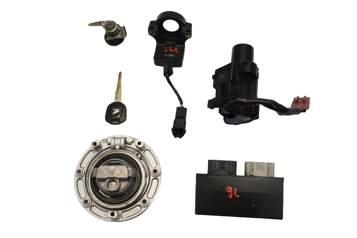 HONDA CB 1000 R SC60 08-16 Schlosssatz Zündschloss Lock Set