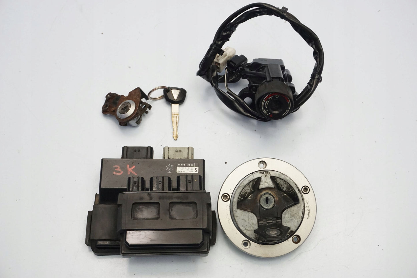 KAWASAKI Z1000 SX 10-16 Schlosssatz Zündschloss Lock Set 5