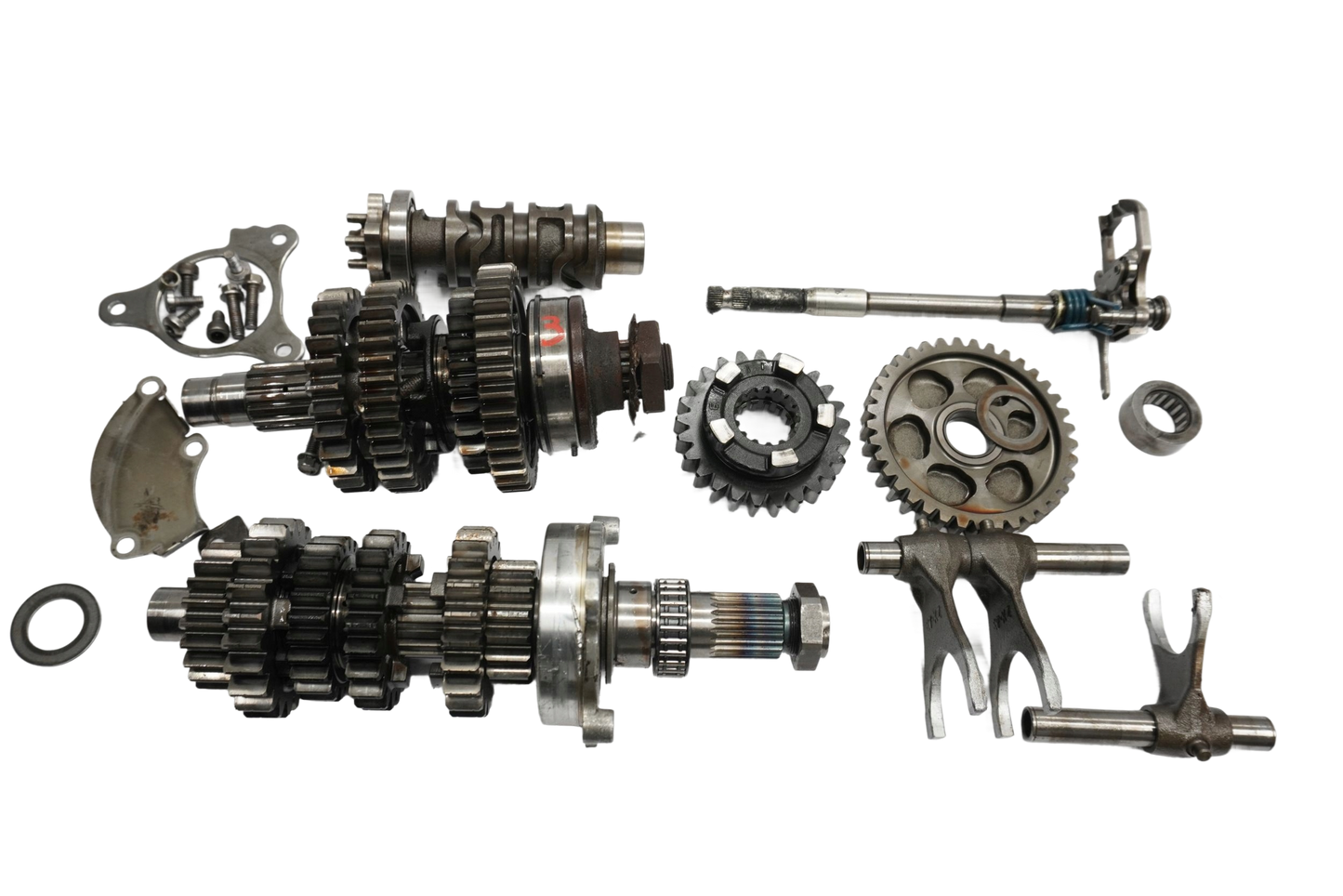 TRIUMPH TIGER 800 XC 10-14 Getriebe Gearbox 1