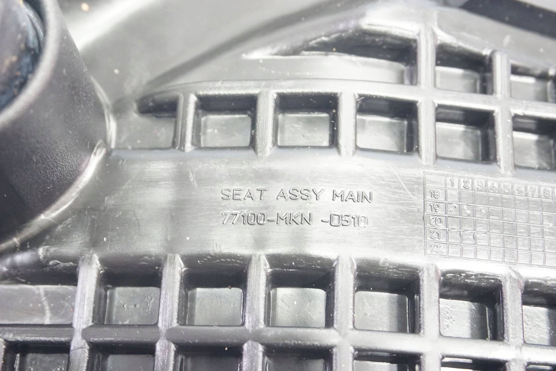 HONDA CBR 650 R 19-23 Sitzbank Fahrersitz Sitz vorne seat 6