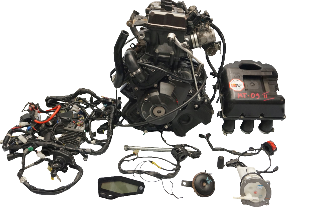 YAMAHA MT-09 13-16 Motor Motorblock Engine 1
