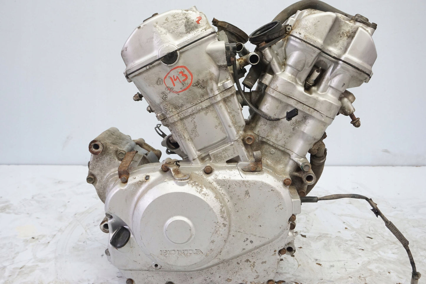 HONDA NTV 700 DEAUVILLE 06-11 Motor Motorblock Engine 3