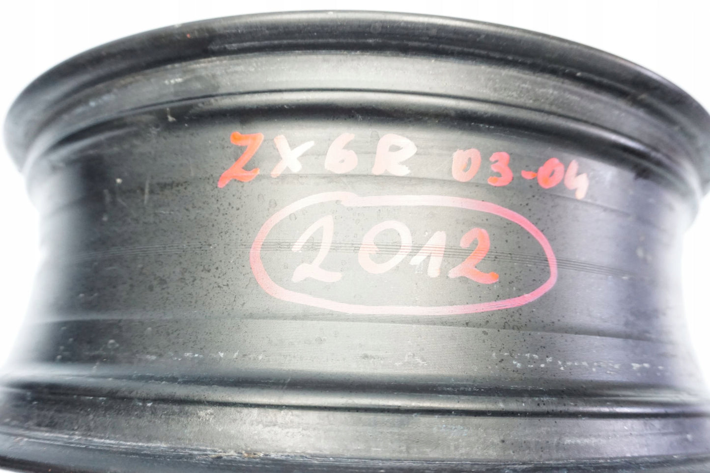 KAWASAKI ZX-6R 636 03-04 Felge hinten Wheel Hinterrad 7