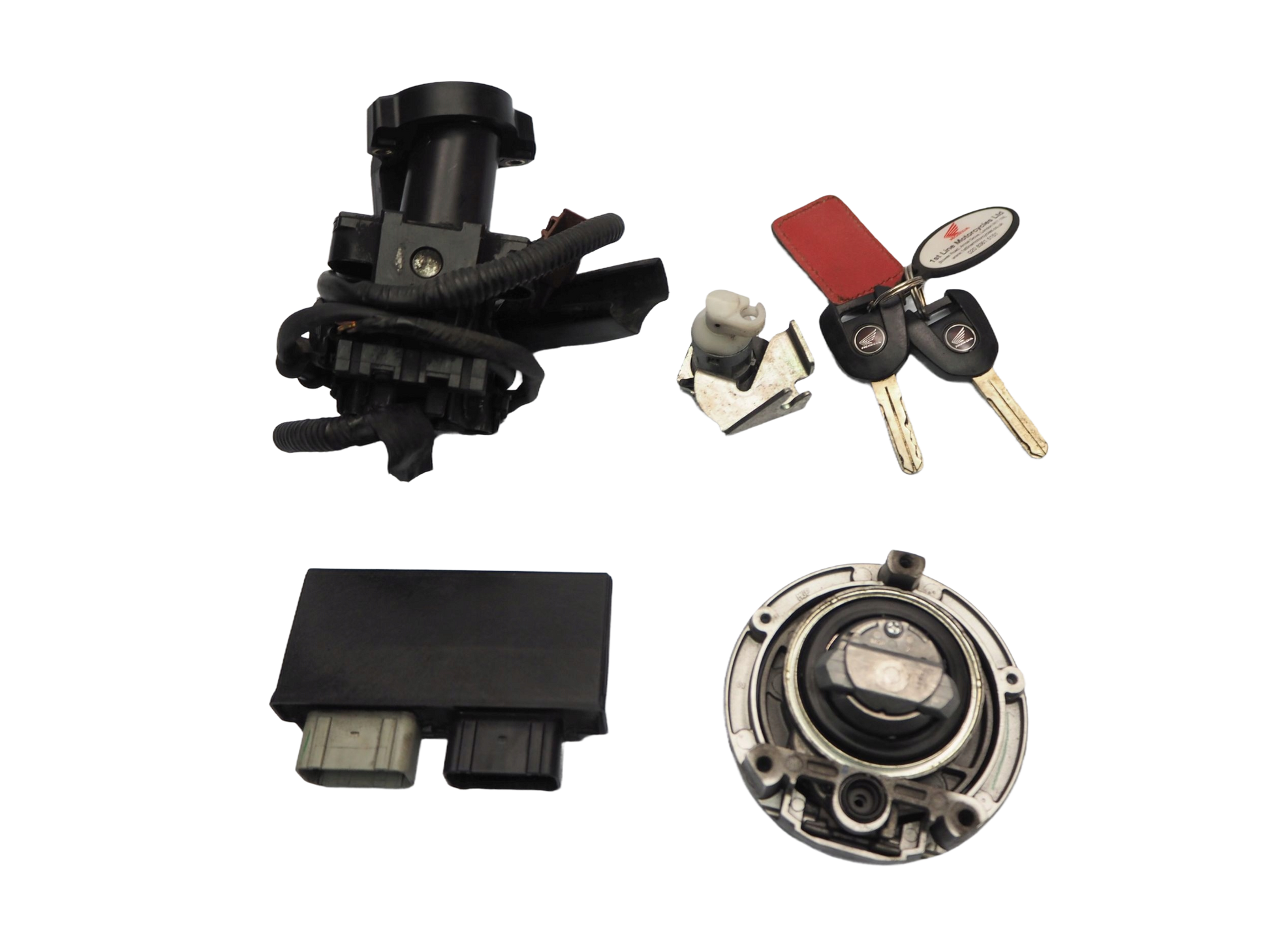 HONDA VFR 800 XF CROSSRUNNER 14-16 Schlosssatz Zündschloss Lock Set 1