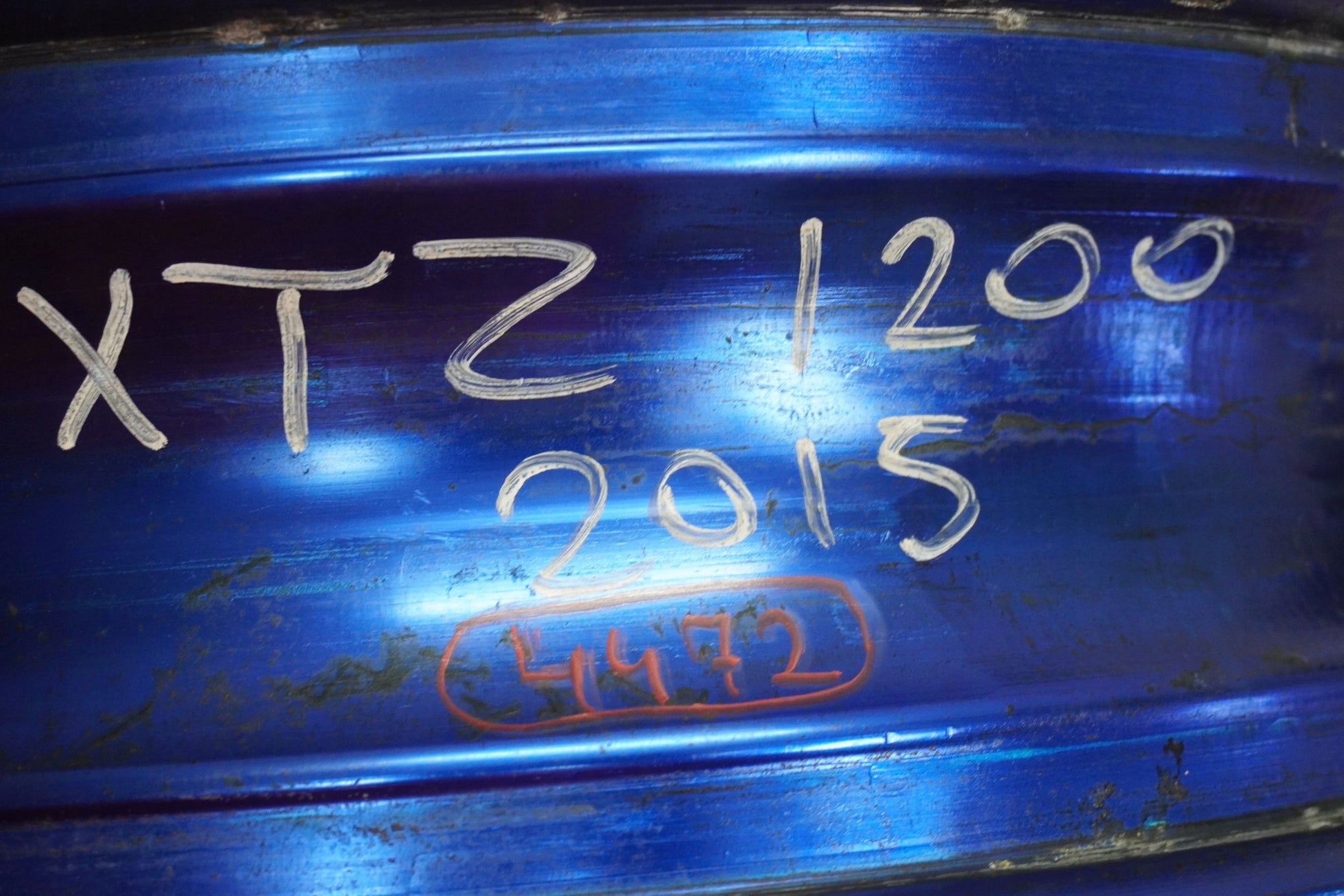 YAMAHA XTZ 1200 SUPER TENERE Felge hinten Wheel Hinterrad 4