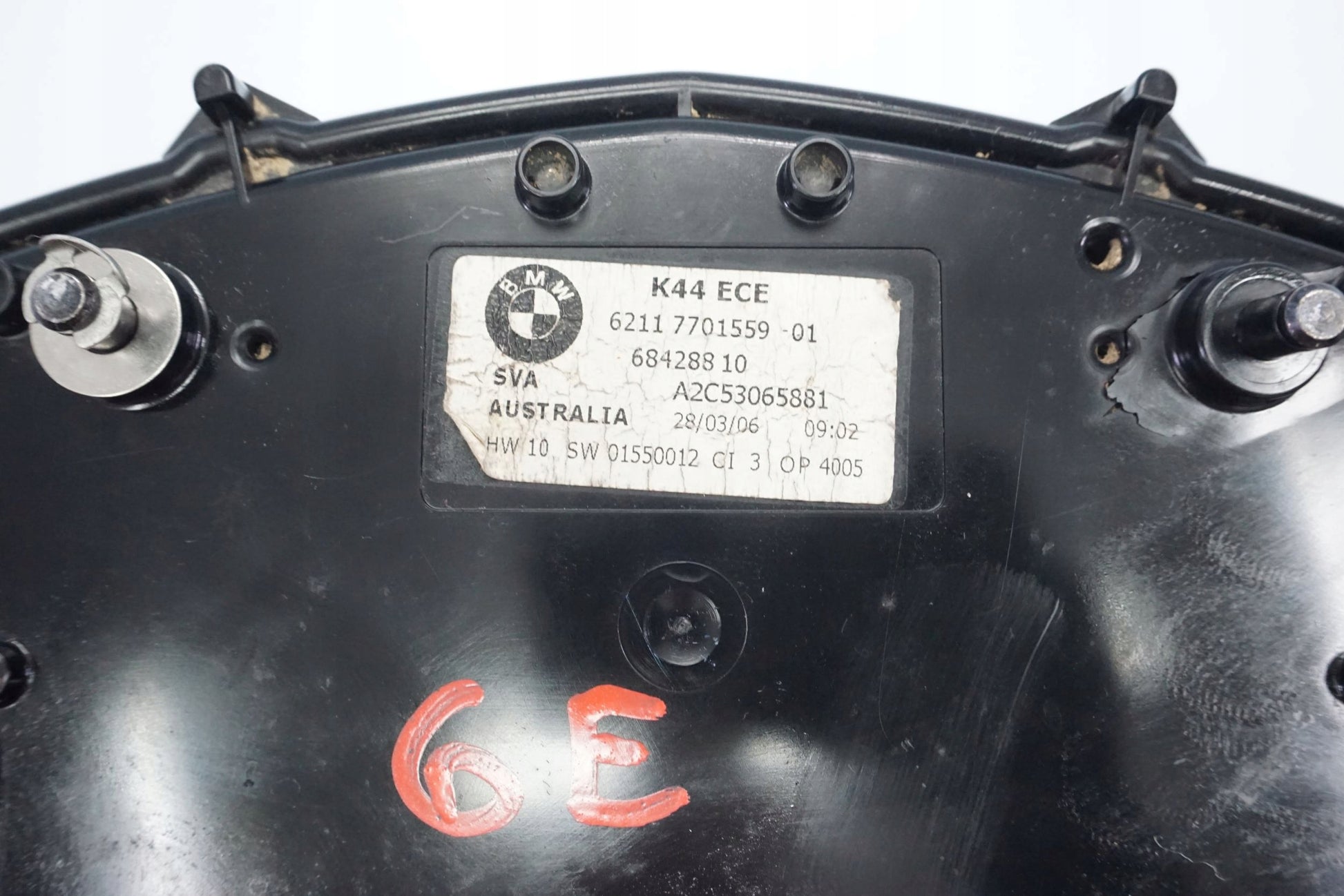 BMW K 1200 GT 06-08 Tacho Tachometer Cockpit Speedometer 5
