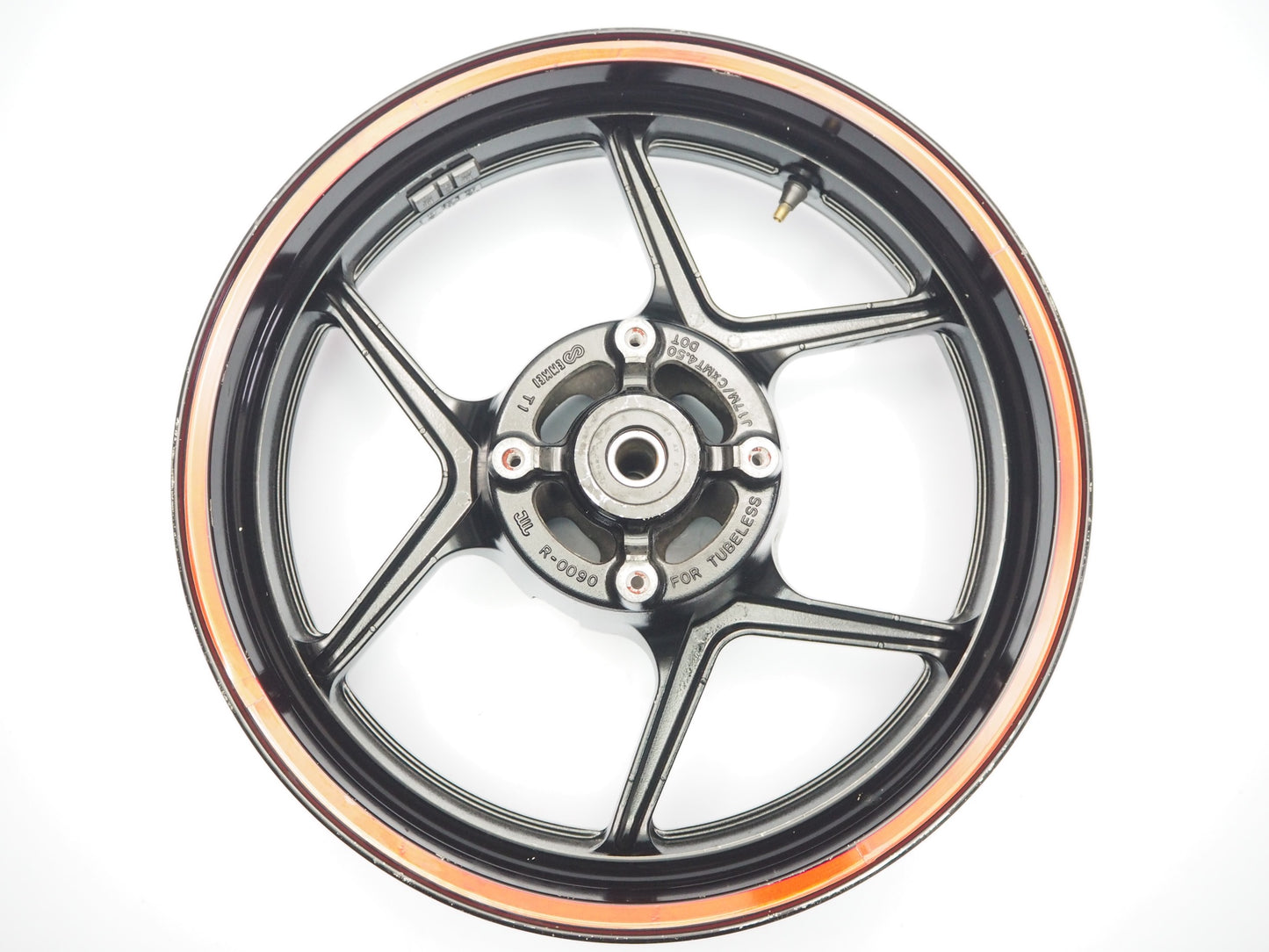 KAWASAKI ER-6F 09-11 Felge hinten Wheel Hinterrad 4