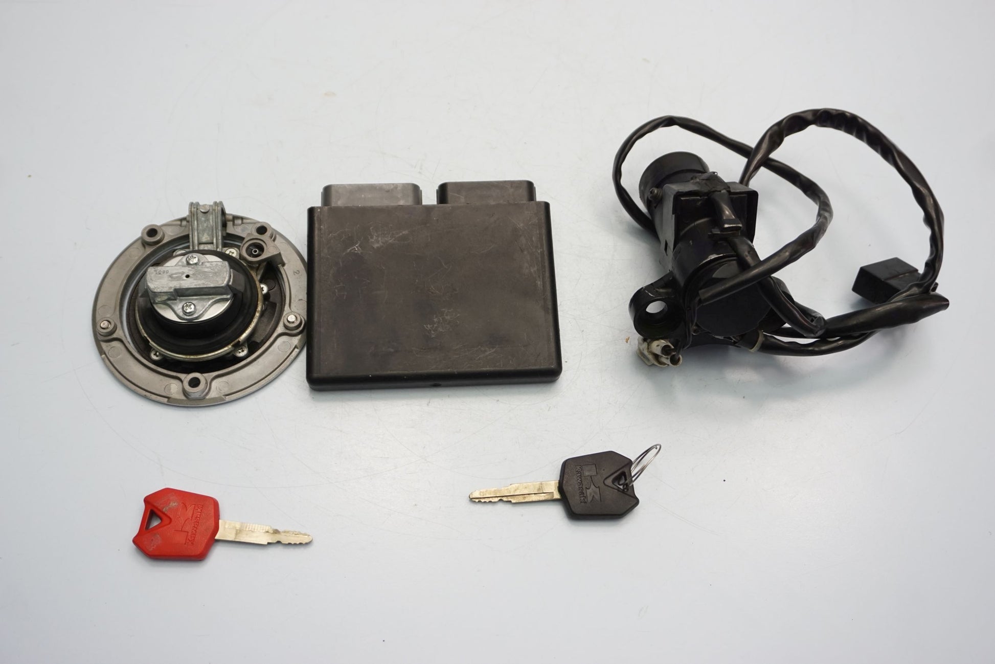 KAWASAKI ZX-10R 08-10 Schlosssatz Zündschloss Lock Set 3