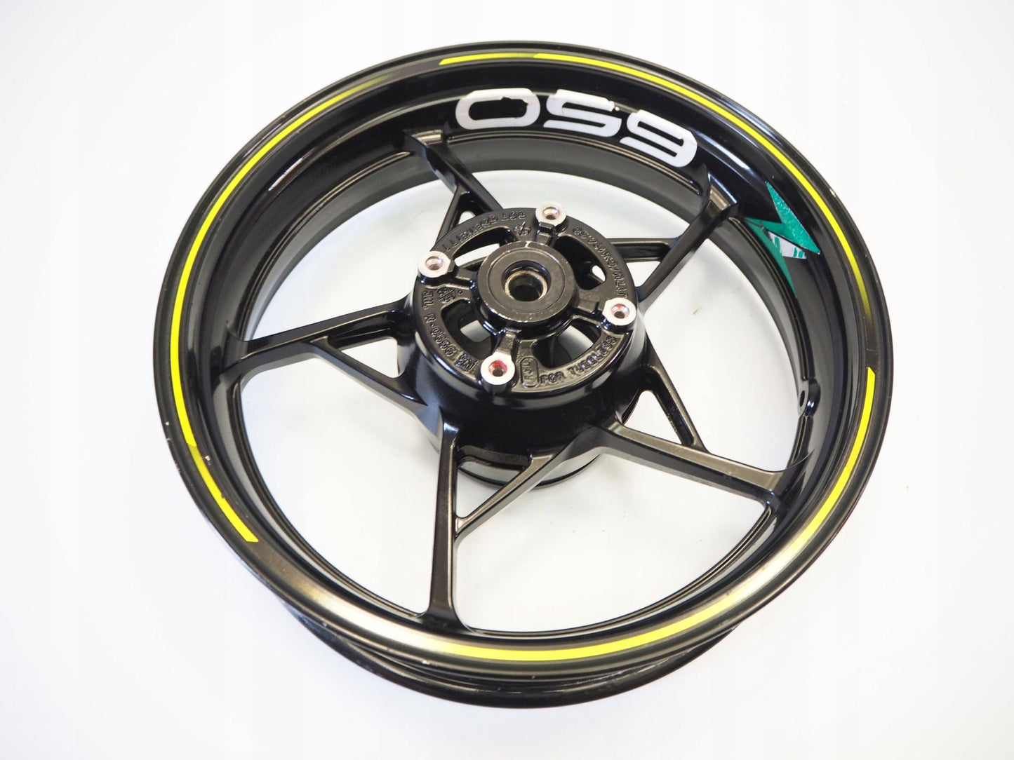 KAWASAKI Z 650 17-19 Felge hinten Wheel Hinterrad 6