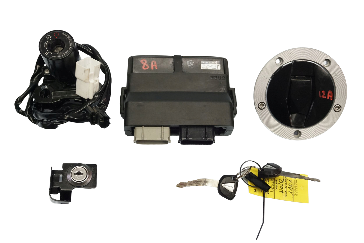 KAWASAKI Z 900 RS CAFE 18-22 Schlosssatz Zündschloss Lock Set 1