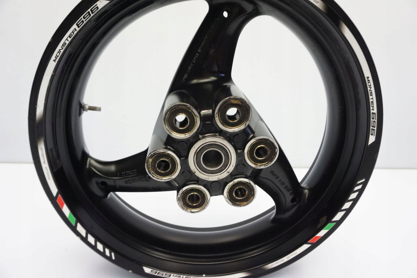 DUCATI MONSTER 696 08-14 Felge hinten Wheel Hinterrad 10