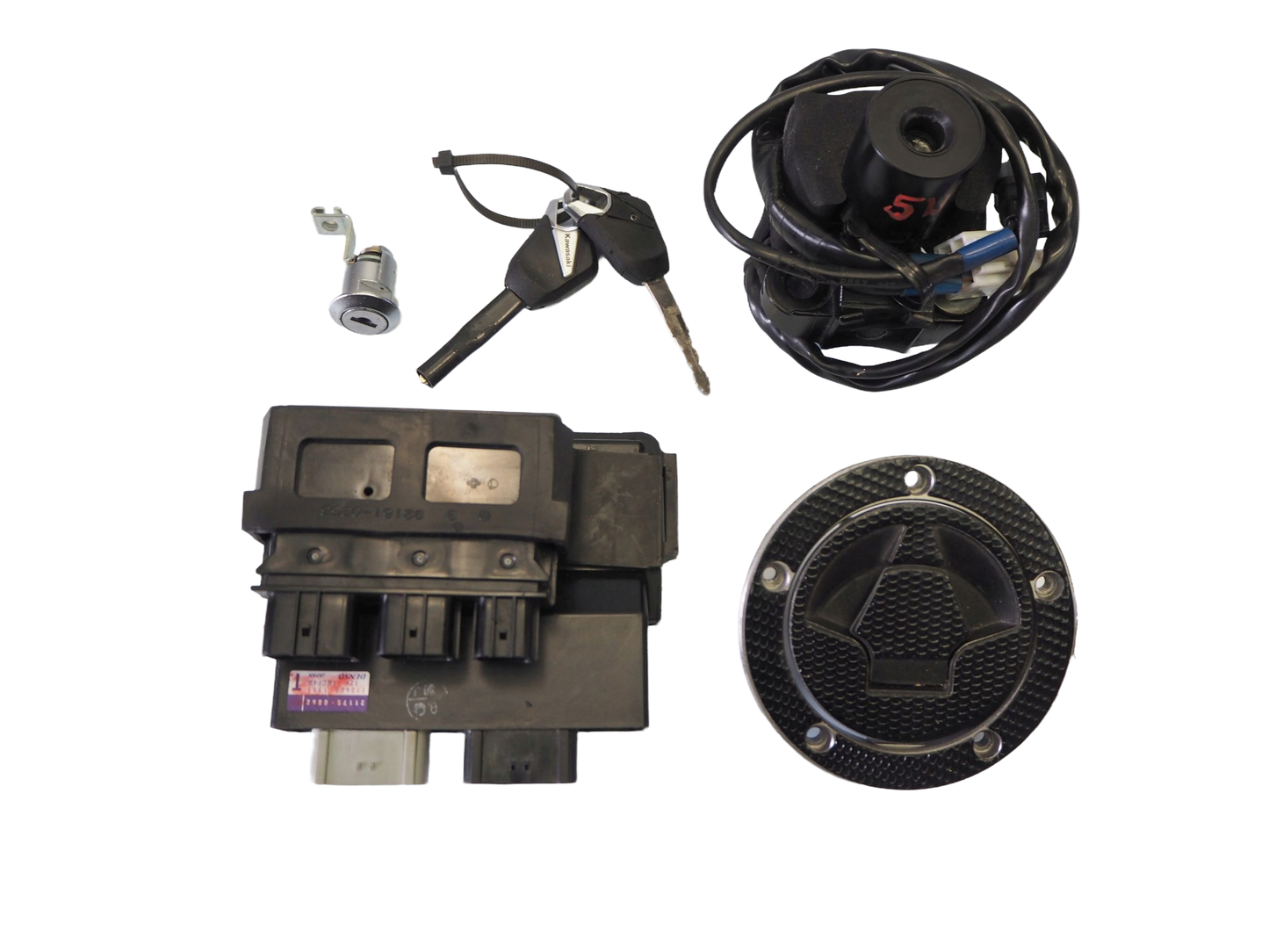 KAWASAKI Z1000 14-19 Schlosssatz Zündschloss Lock Set 1