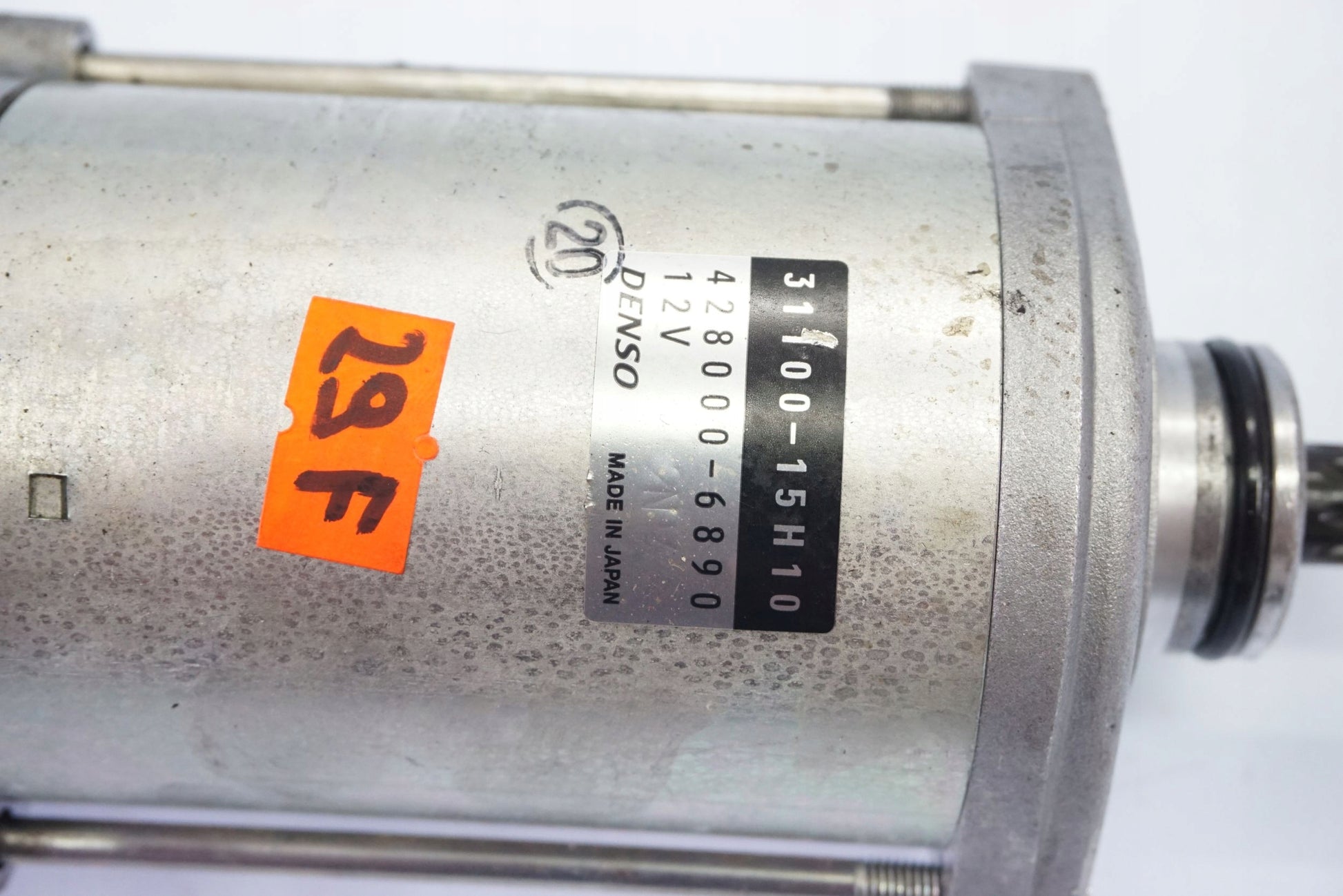 SUZUKI GSX-R 1300 HAYABUSA 08-16 Anlasser Starter Motor 7