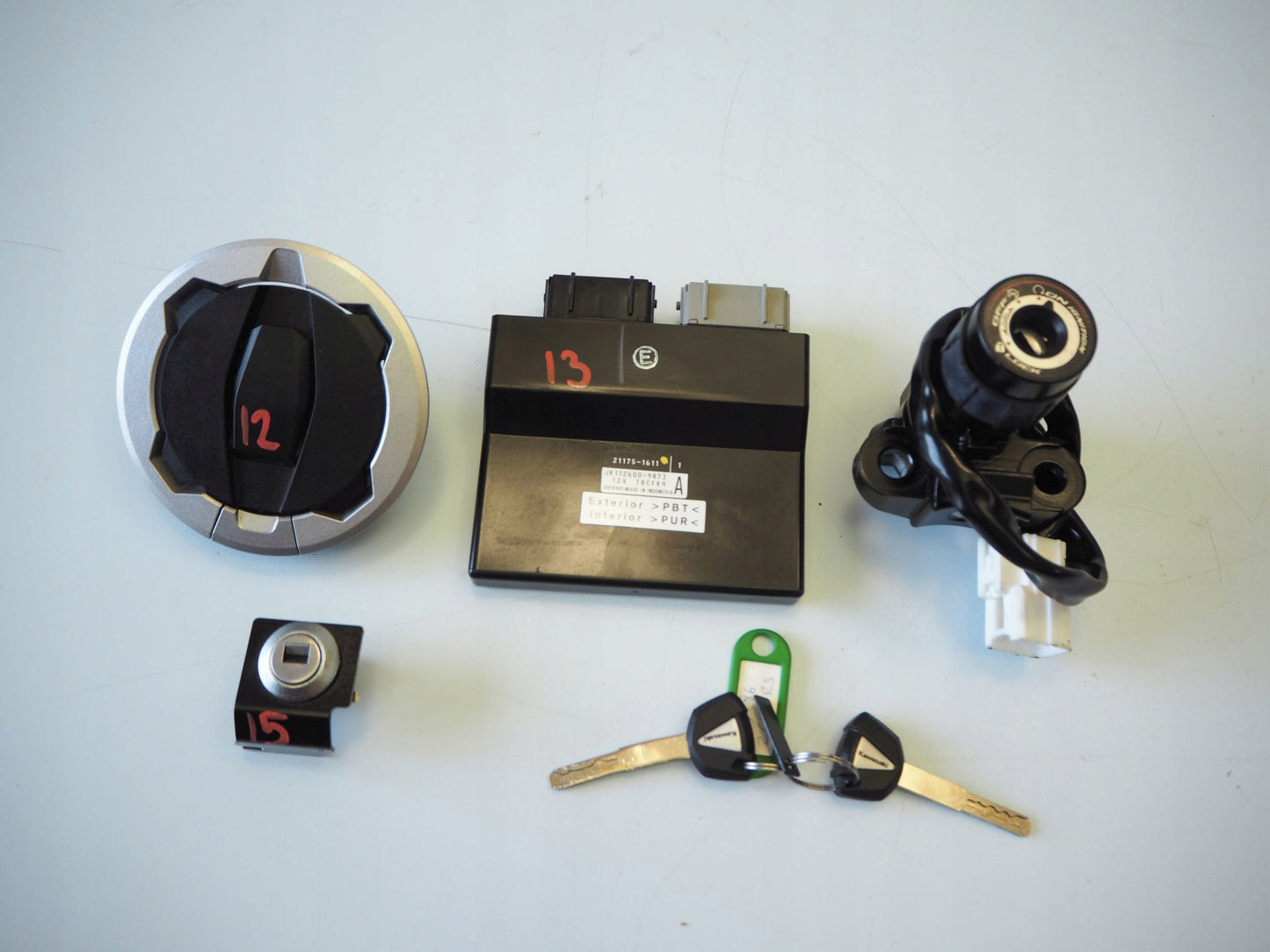 KAWASAKI Z 650 RS 22- Schlosssatz Zündschloss Lock Set 5