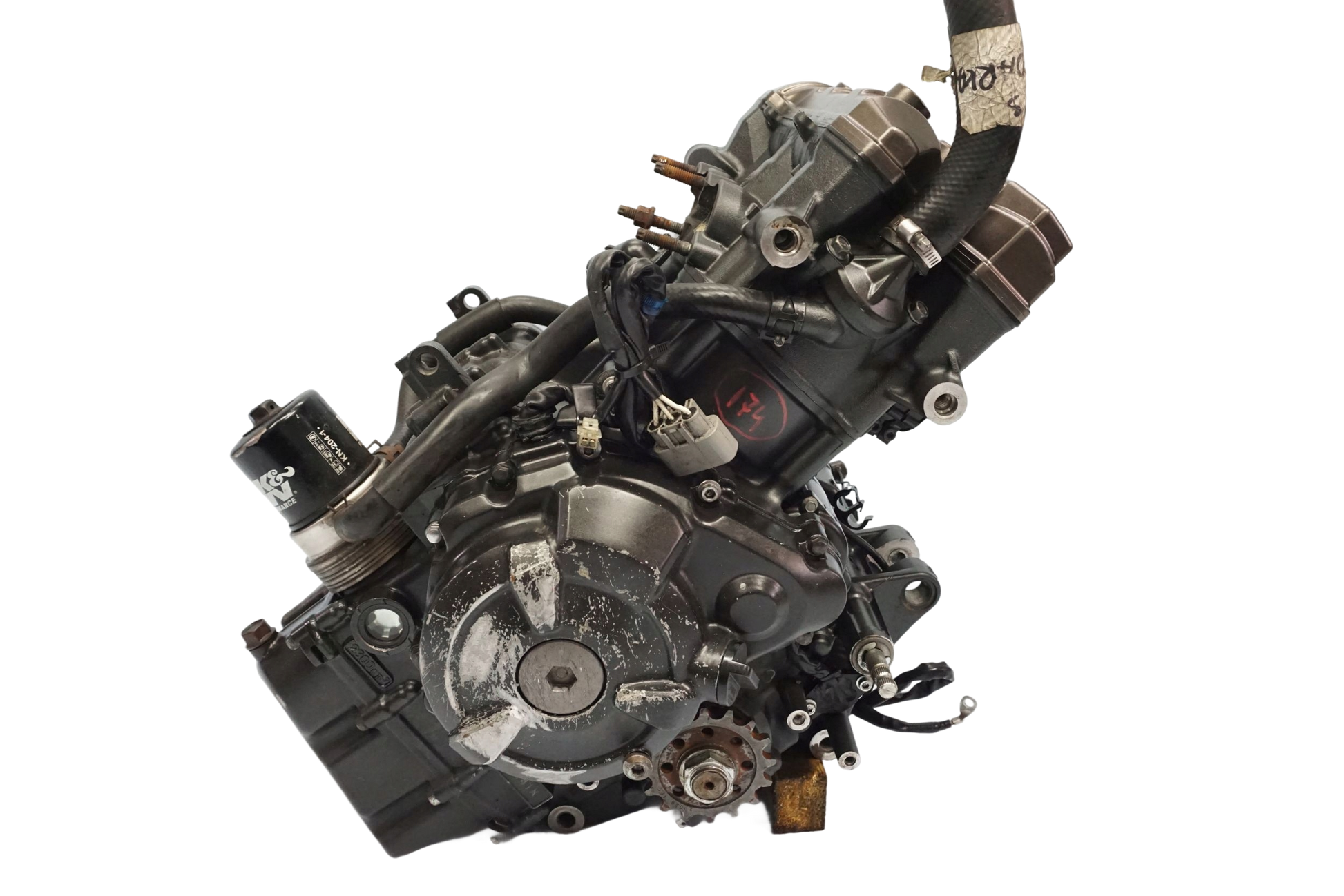 YAMAHA MT-07 18-20 Motor Motorblock Engine 1