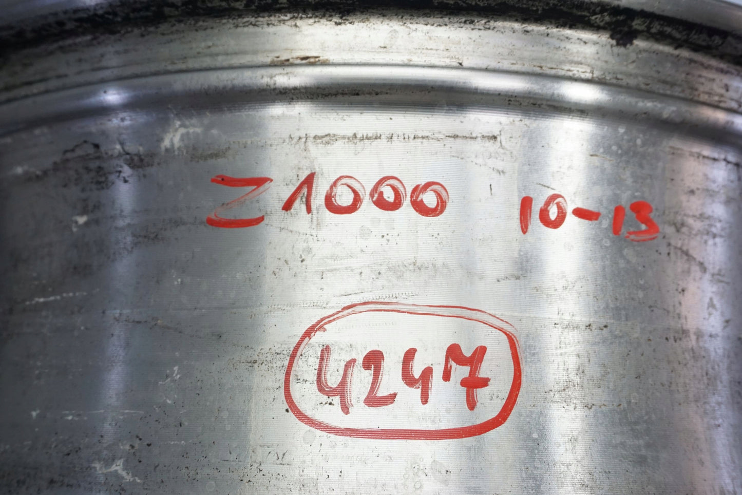 KAWASAKI Z1000 10-13 Felge hinten Wheel Hinterrad 3