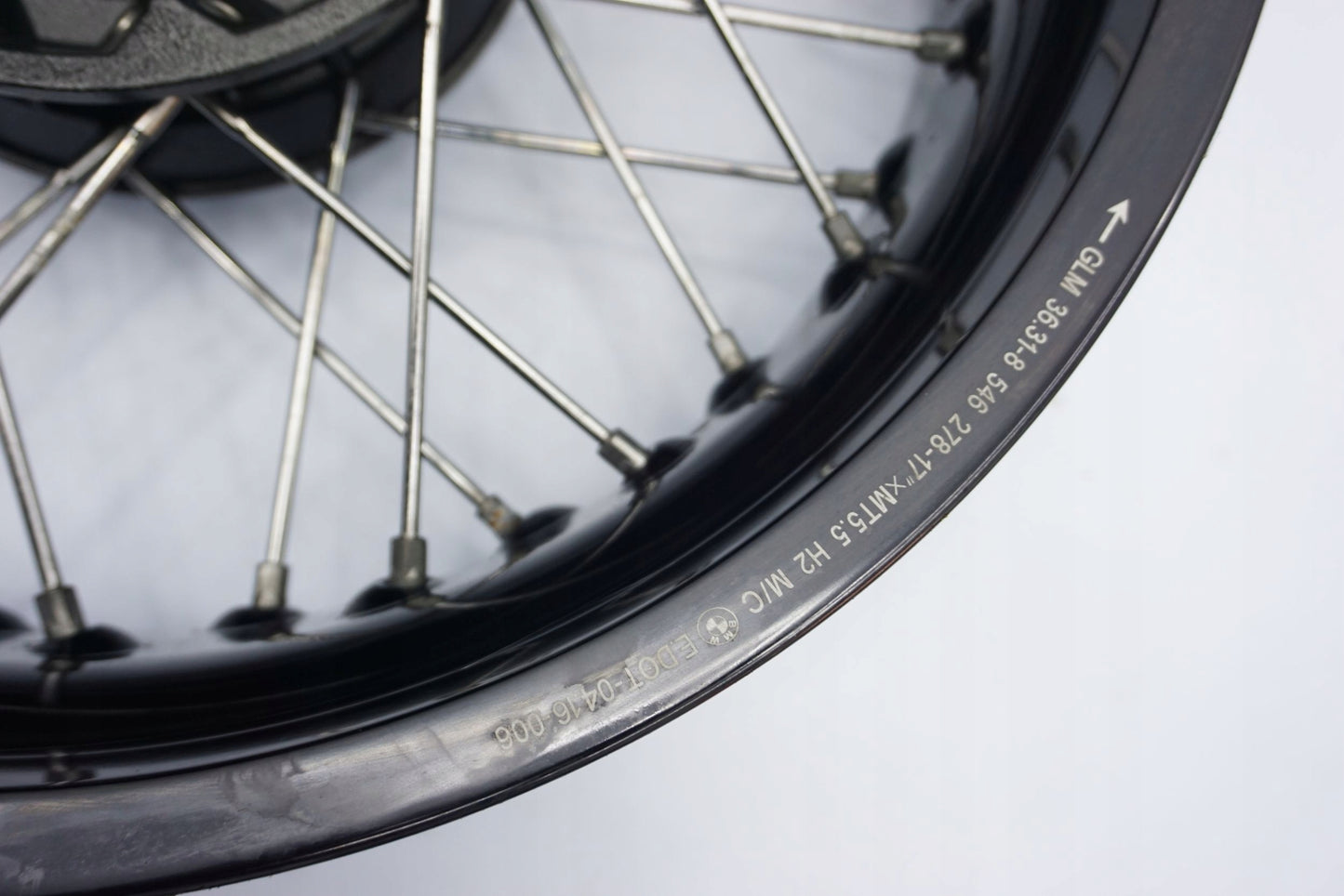 BMW R NINET 14-16 Felge hinten Wheel Hinterrad 7