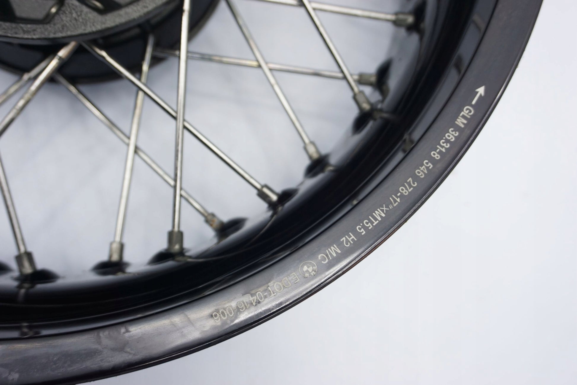 BMW R NINET 14-16 Felge hinten Wheel Hinterrad 7