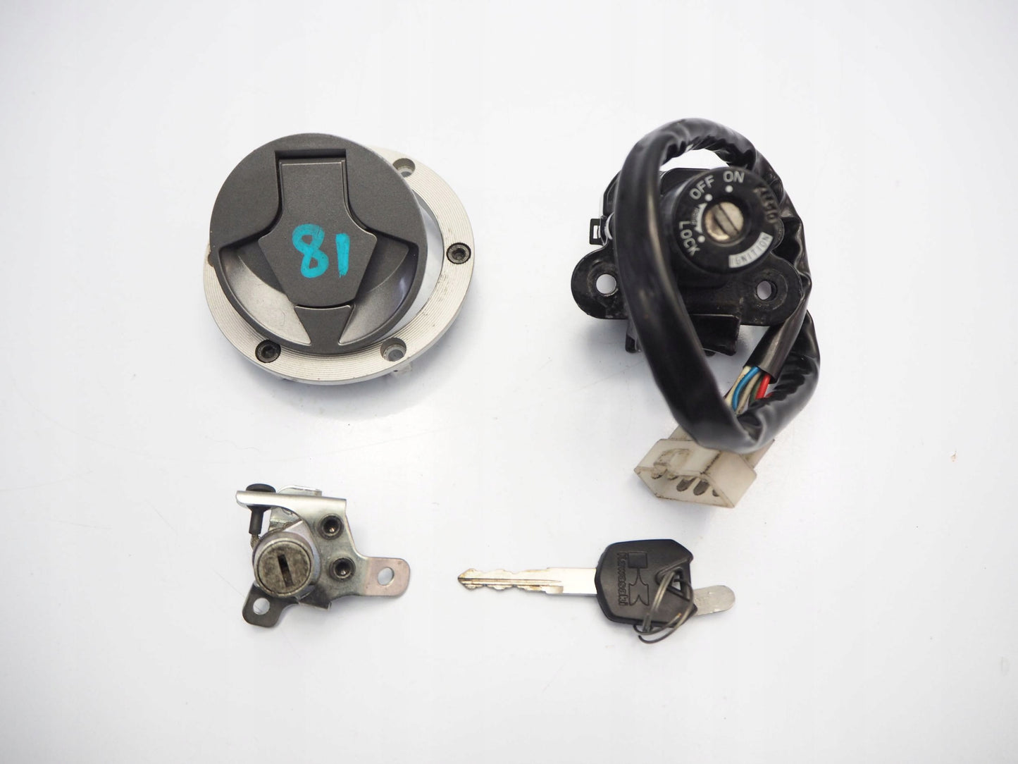 KAWASAKI Z-300 15-18 Schlosssatz Zündschloss Lock Set 11