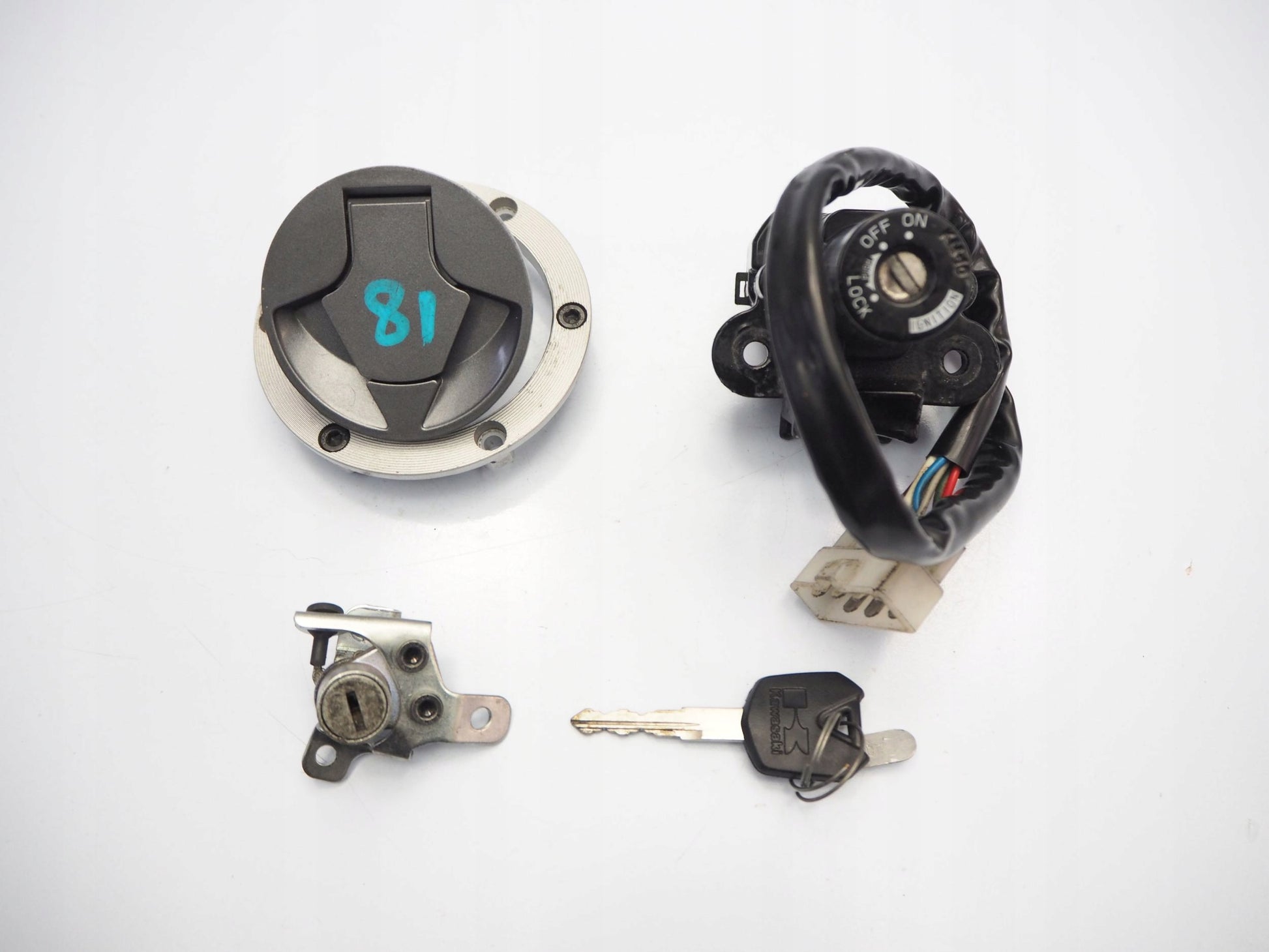 KAWASAKI Z-300 15-18 Schlosssatz Zündschloss Lock Set 11