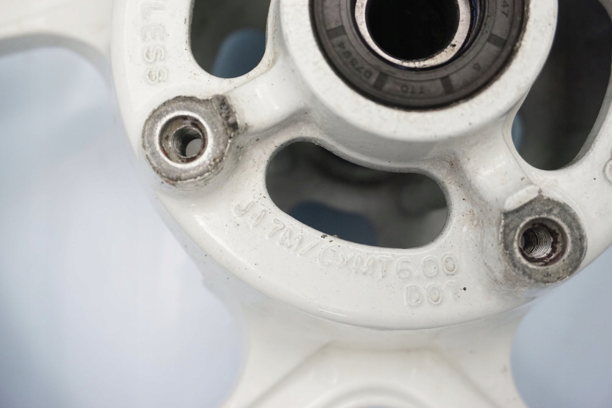 KAWASAKI ZX-10R 08-10 Felge hinten Wheel Hinterrad 4