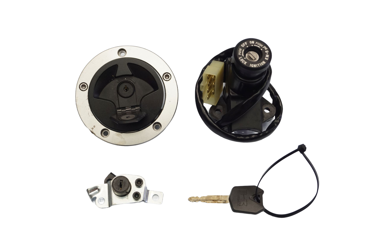 KAWASAKI 650 ER-6N 09-11 Schlosssatz Zündschloss Lock Set 1