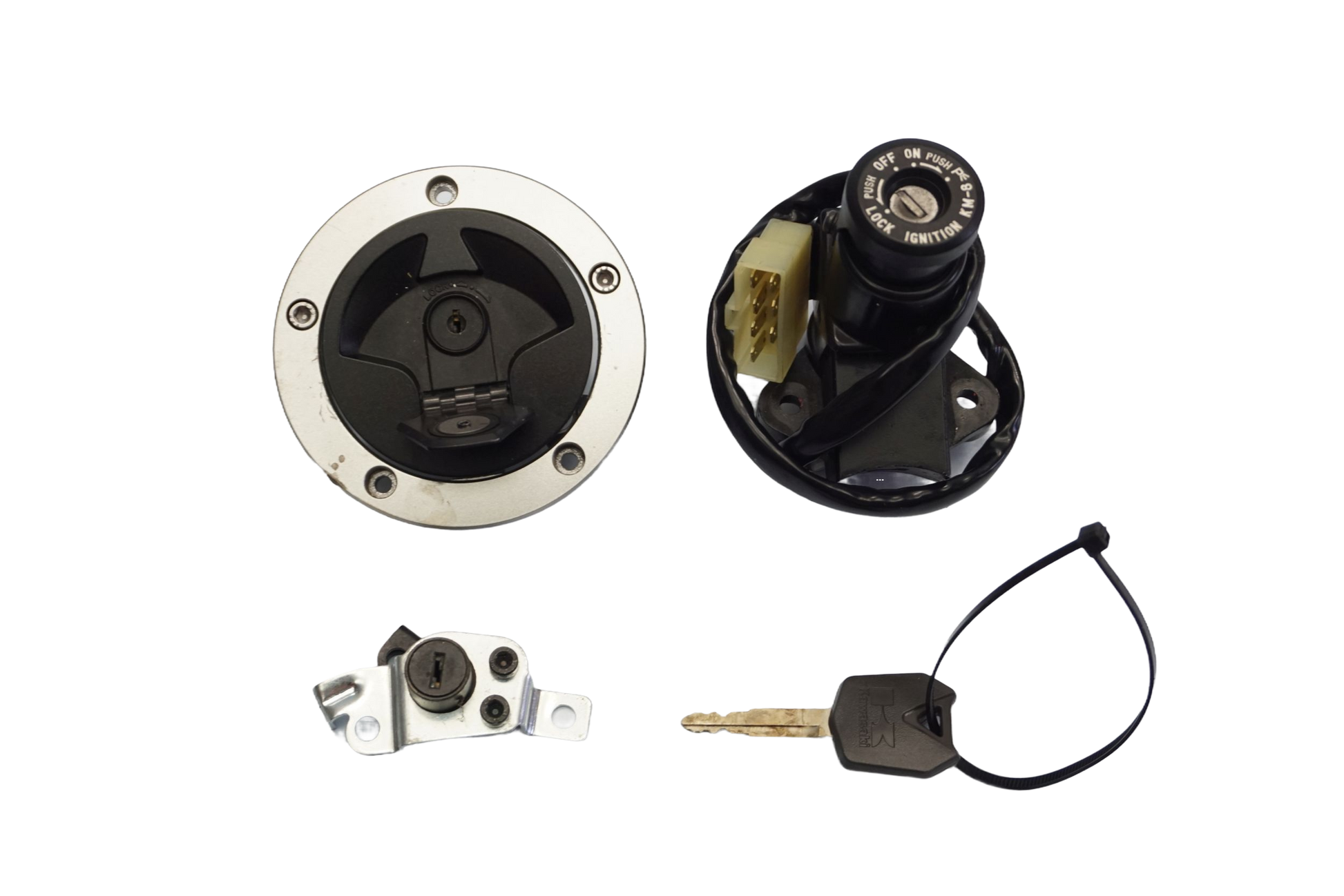KAWASAKI 650 ER-6N 09-11 Schlosssatz Zündschloss Lock Set 1