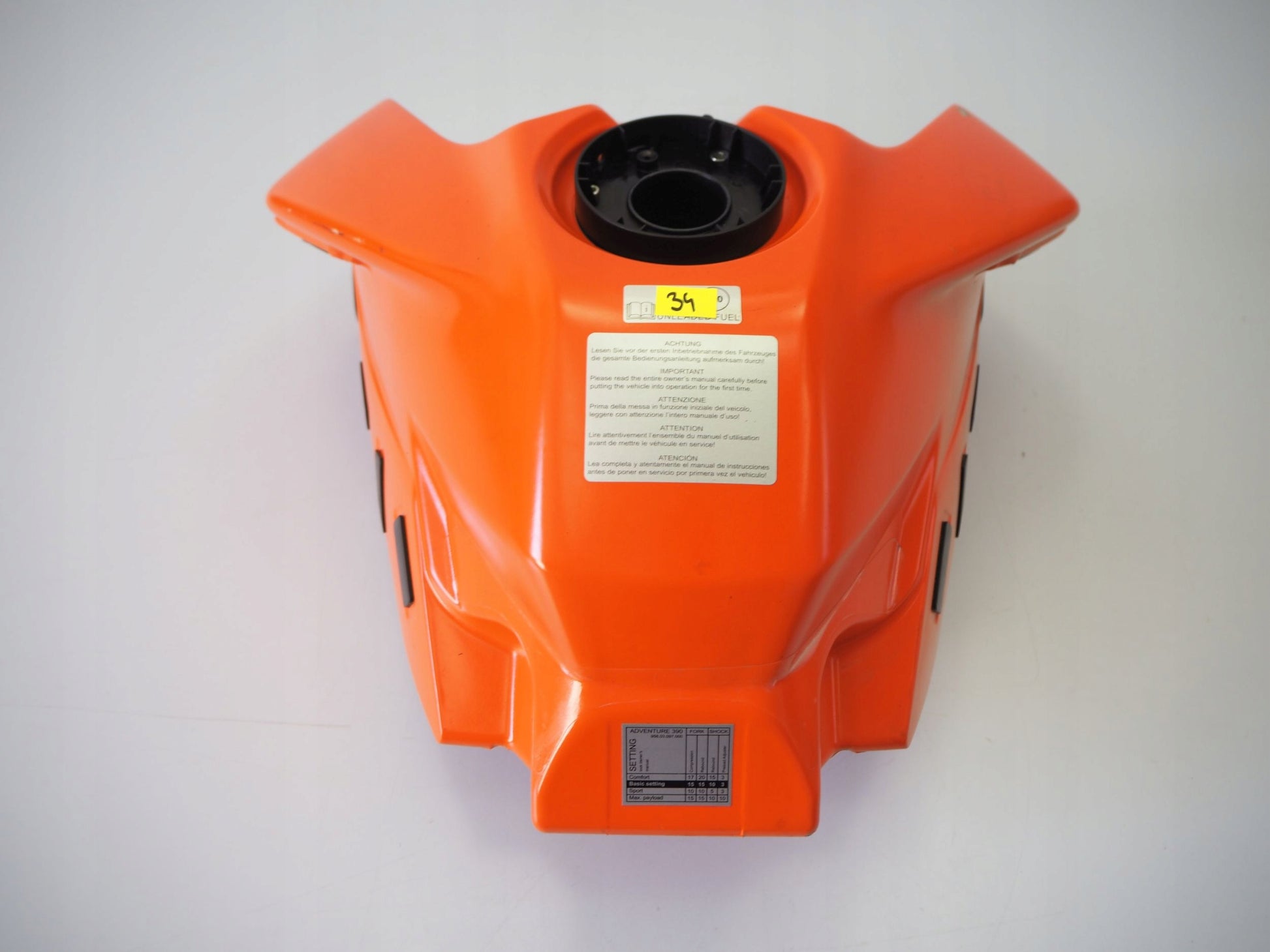 KTM 390 ADV ADVENTURE Kraftstofftank Benzintank Fuel Tank 14