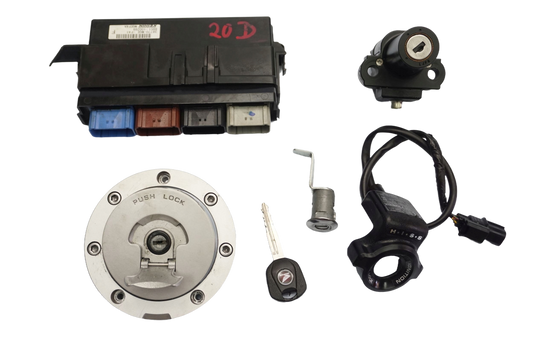 HONDA VFR 1200 F 09-16 Schlosssatz Zündschloss Lock Set 1