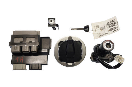 KAWASAKI NINJA 400 18- Schlosssatz Zündschloss Lock Set Tastenschloss-Set 1